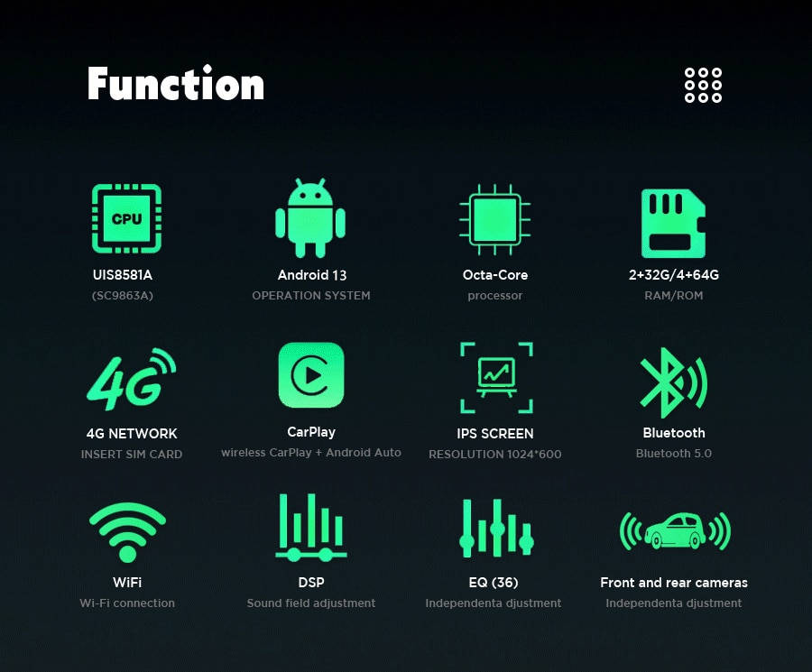 Android 13.0 Autoradio Multimedia Player für Range Rover Evoque-1